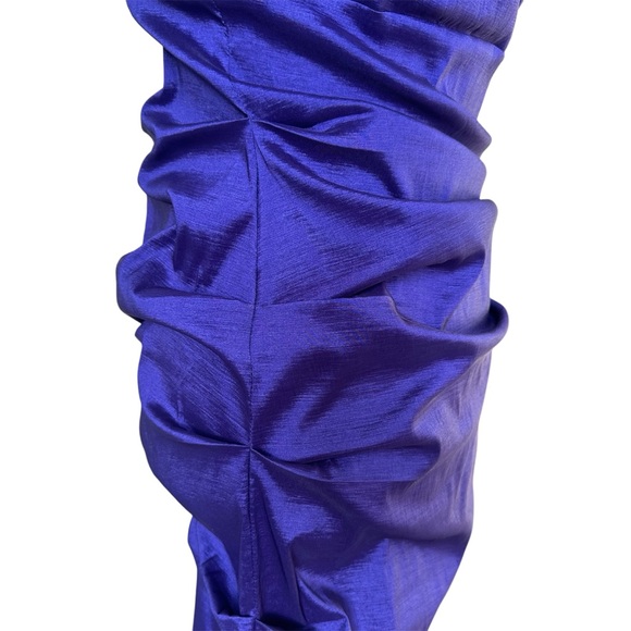 Elegant Purple Halter Dress size 8 - Picture 7 of 11